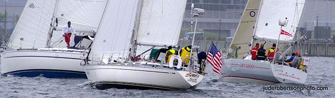 Sea Smoke, Spirit and Grey Ghost - 2016 Halifax - Saint Pierre, Miquelon Race ©  Jude Robertson http://juderobertsonphoto.wix.com/pix
